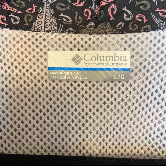 Columbia PFG fishing tuna swordfish print short sleeve shirt - Picture 7 of 7